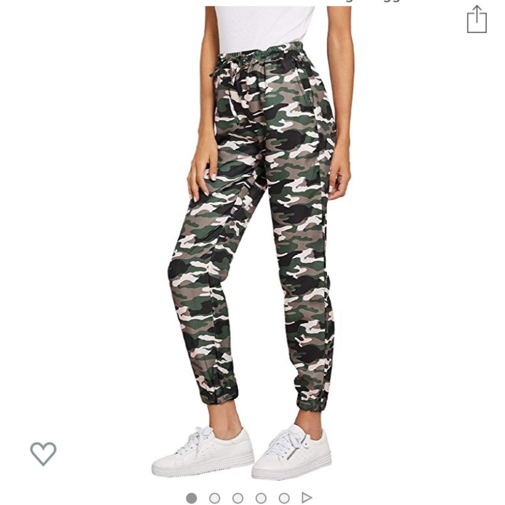 Cute camo joggers
